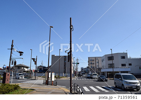 千葉県 四街道駅南口の街並み 71359561