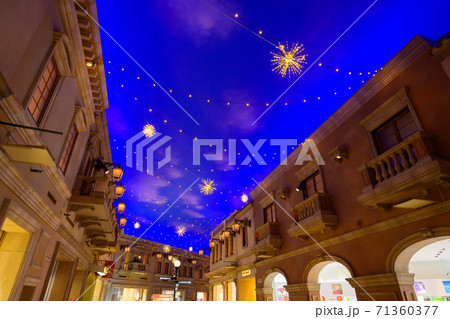 東京 お台場 クリスマスイルミネーション 東京 お台場 クリスマスイルミネーション 71360377