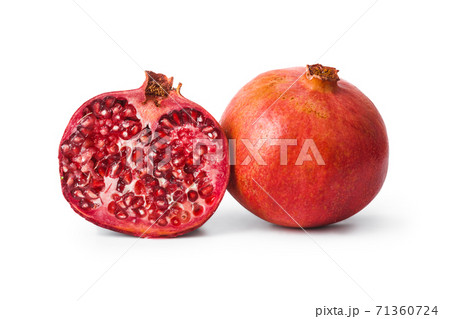 Big ripe pomegranate 71360724