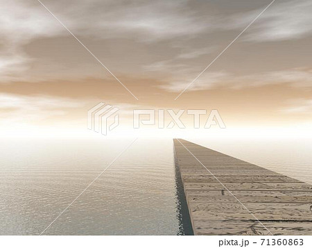 Pontoon - 3D render 71360863