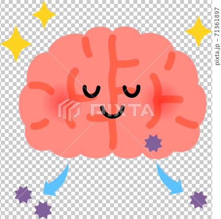 Brain character that excretes toxins 71361897