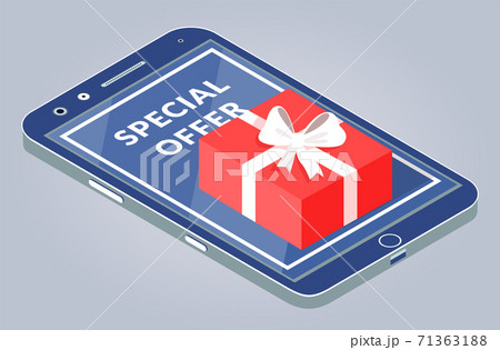 Sale poster, special offer banner vector illustration. Online shopping concept sale in the store 71363188