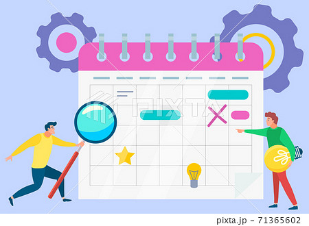 Organization of Working Tasks and Events Deadline 71365602