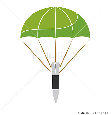 Isolated down bomb icon Isolated down bomb icon 71374713