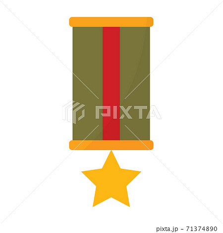 Isolated medal soldier icon 71374890