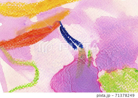 Pink watercolor texture background with color splashing. Pink watercolor texture background with color splashing. 71378249