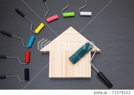 住宅の外壁塗装工事 塗装色選び イメージ 住宅の外壁塗装工事 塗装色選び イメージ 71378322