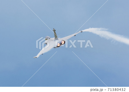 フランス空軍ラファールCアフターバーナー フランス空軍ラファールCアフターバーナー 71380432