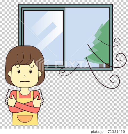 換氣但感冒的家庭主婦 71381430