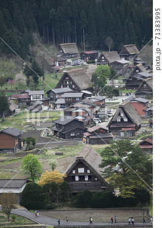 白川郷合掌造り 白川郷合掌造り 71383995