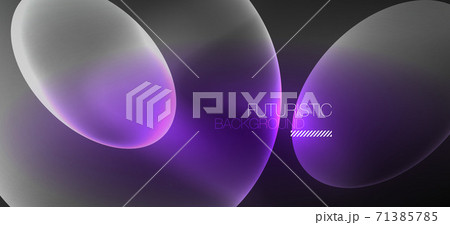 Neon ellipses abstract backgrounds. Shiny bright round shapes glowing in the dark. Vector futuristic illustrations for covers, banners, flyers and posters and other Neon ellipses abstract backgrounds. Shiny bright round shapes glowing in the dark. Vector futuristic illustrations for covers, banners, flyers and posters and other 71385785