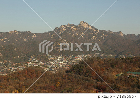 山 風景 秋 71385957