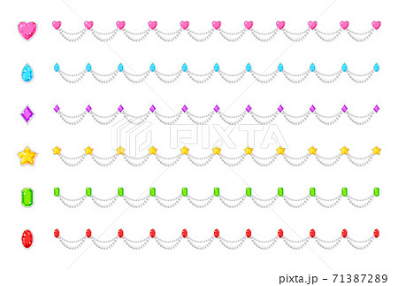 宝石/ライン/ガーリー/CDEF 宝石/ライン/ガーリー/CDEF 71387289