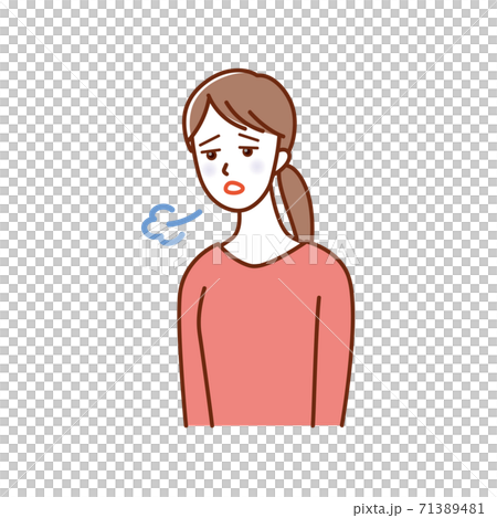 うつ気味の主婦 71389481