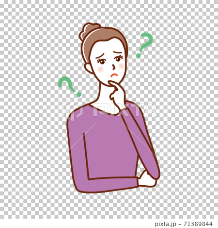 物忘れした20代30代女性 71389844