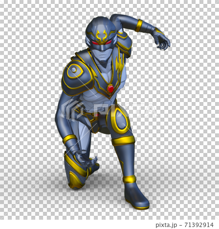 サイバーマンのイラスト素材