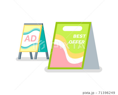 Ad Canvas Advertising Panel Best Offer Vectorのイラスト素材 Ad Canvas Advertising Panel Best Offer Vectorのイラスト素材