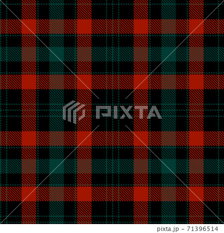 Tartan Cloth Pattern. Checkered plaid vector illustration. Seamless background of Scottish style. Great for Christmas designs. For wallpapers, textiles, decorations, packings. Red, Green, and Black. Tartan Cloth Pattern. Checkered plaid vector illustration. Seamless background of Scottish style. Great for Christmas designs. For wallpapers, textiles, decorations, packings. Red, Green, and Black. 71396514