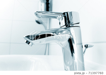 water tap, water mixer, faucet In bathroom water tap, water mixer, faucet In bathroom 71397760