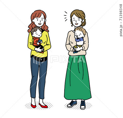 ママ友同士のお喋り 71398348