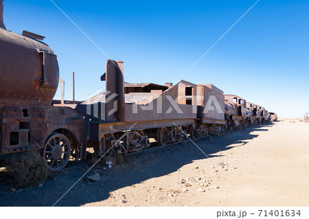 Cemetery trains Uyuni, Bolivia Cemetery trains Uyuni, Bolivia 71401634