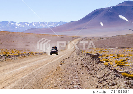 Bolivian dirt road view,Bolivia 71401684