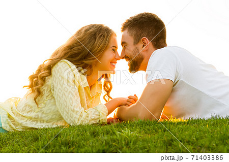 Romantic date outdoor. Love story. Romantic date outdoor. Love story. 71403386