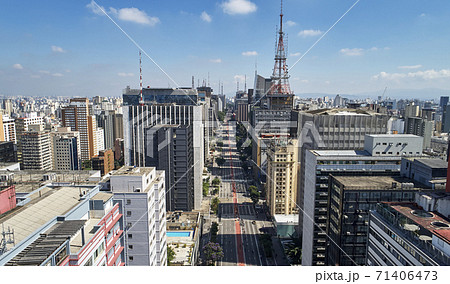 Avenida Paulista (Paulista avenue), Sao Paulo city, Brazil Avenida Paulista (Paulista avenue), Sao Paulo city, Brazil 71406473