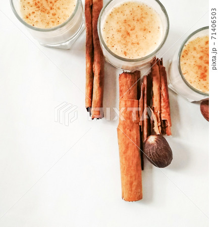Holiday drinks with cinnamon and nutmeg Holiday drinks with cinnamon and nutmeg 71406503