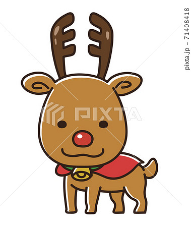 クリスマスのトナカイのイラスト素材 [71408418] - PIXTA