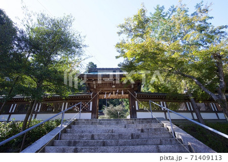 京都市西京区の月読神社 71409113