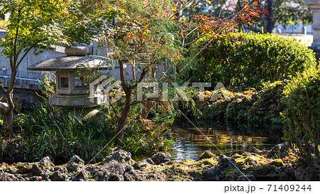 富士山本宮浅間大社の湧玉池 富士山本宮浅間大社の湧玉池 71409244