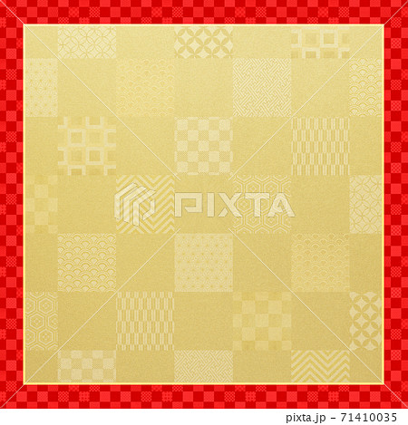 市松模様のフレーム - 複数のバリエーションがあります 71410035