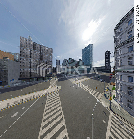 大都会のイラスト素材