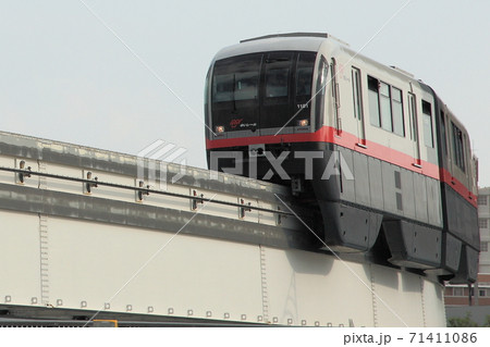 Okinawa Monorail Yui Rail Stock Photo