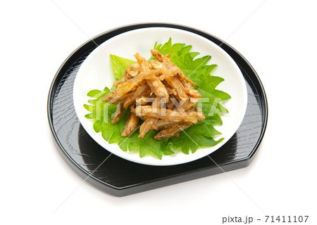 わかさぎ唐揚の佃煮 71411107