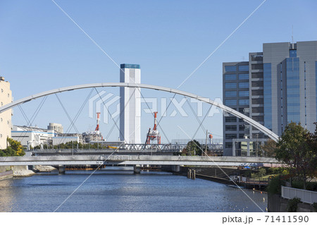 東京 天王洲の風景 天王洲運河、高浜運河 東京 天王洲の風景 天王洲運河、高浜運河 71411590