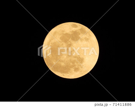 full moon with the dark sky full moon with the dark sky 71411886