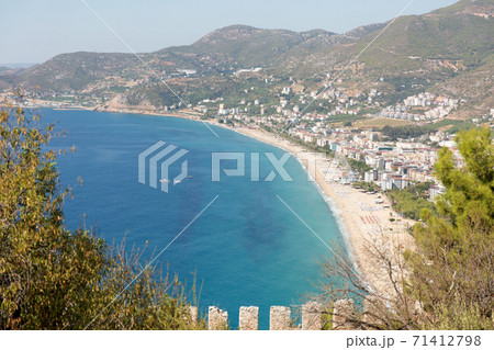 Landscape of Alanya bay. Turkey sea resort. Landscape of Alanya bay. Turkey sea resort. 71412798