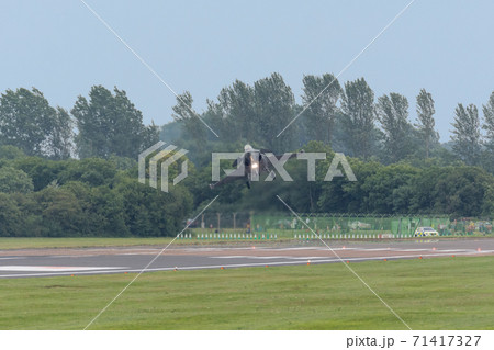 フランス空軍ラファールC着陸進入 フランス空軍ラファールC着陸進入 71417327