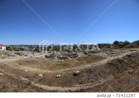 temple ruins in the mountains temple ruins in the mountains 71421297