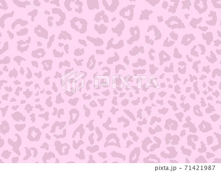 Seamless leopard fur pattern. Fashionable wild leopard print background. Modern panther animal fabric textile print design. Stylish vector rose illustration Seamless leopard fur pattern. Fashionable wild leopard print background. Modern panther animal fabric textile print design. Stylish vector rose illustration 71421987