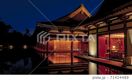 薩摩伝承館の夜景 71424489