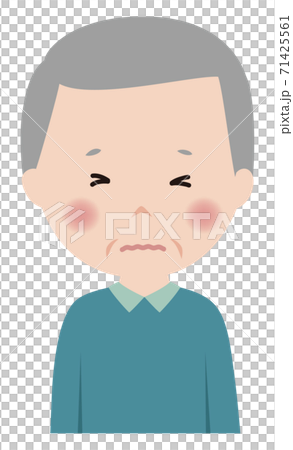 男性 かわいい シニア キャラクター 怖い コワイ 71425561
