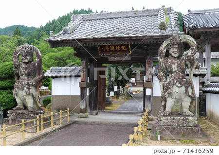 嬉野市 光桂寺の山門と仁王像 嬉野市 光桂寺の山門と仁王像 71436259