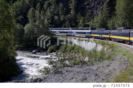 アラスカ鉄道の旅路 71437373