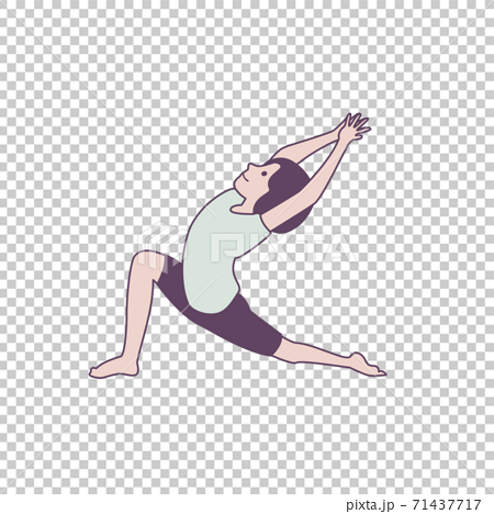 Yoga Poses Flat Illustrations Set Collection Of Yoga Poses Flat  Illustrations Set Of Gymnastics Poses Stock Illustration - Download Image  Now - iStock