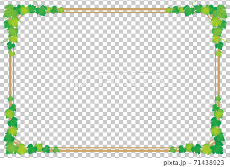 葉幀框架水彩風格 71438923