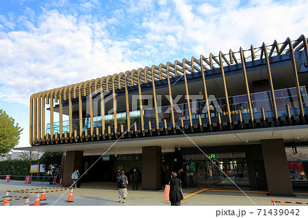 東京散歩 上野恩賜公園 上野駅公園口の写真素材