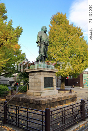 東京散歩　上野恩賜公園　西郷隆盛像 71439050